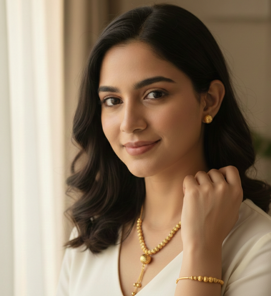 GOLD PLATED ZIRCON PAZEB