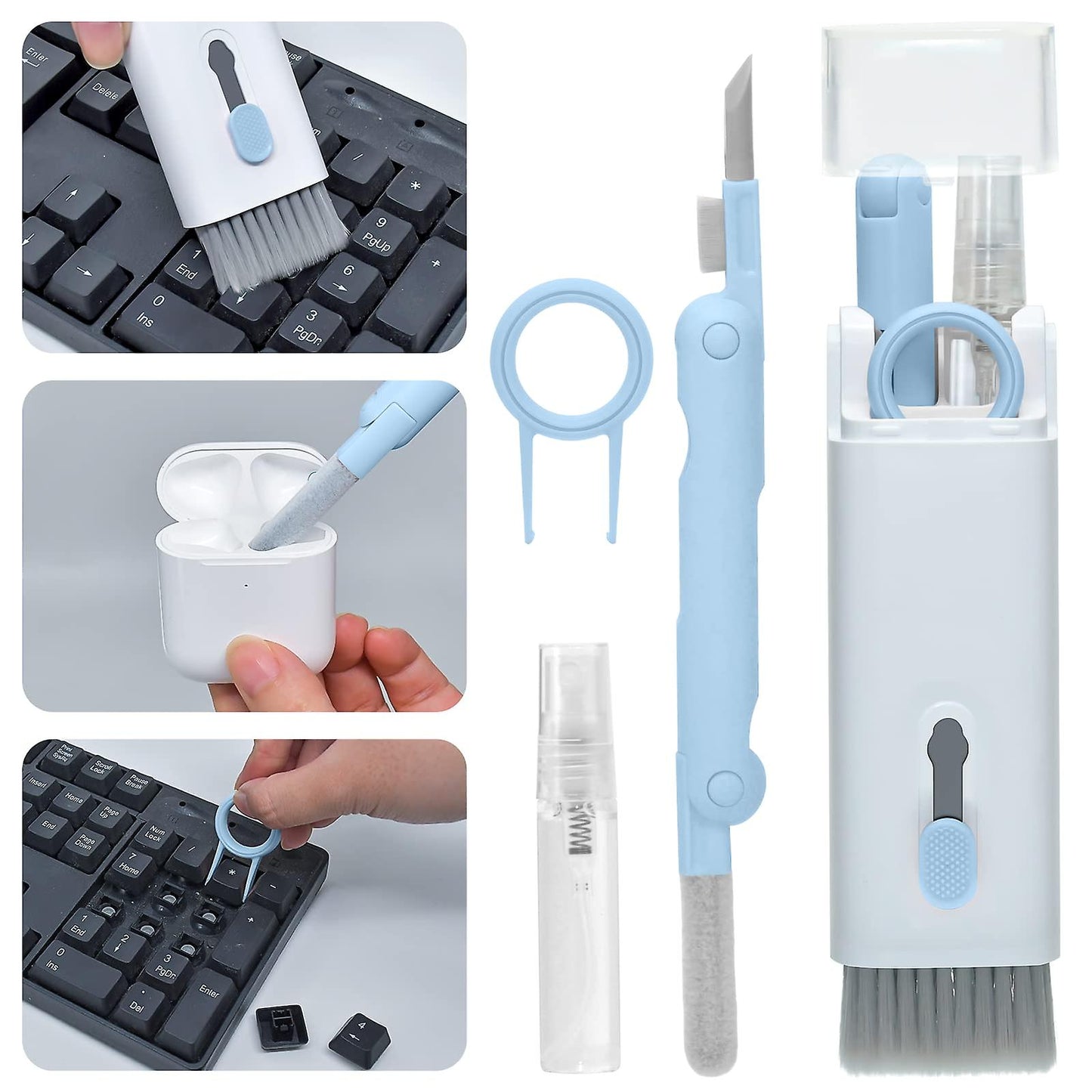 7 in 1 Computer Keyboard Cleaner Brush Kit