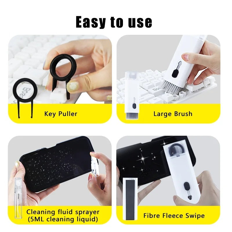 7 in 1 Computer Keyboard Cleaner Brush Kit