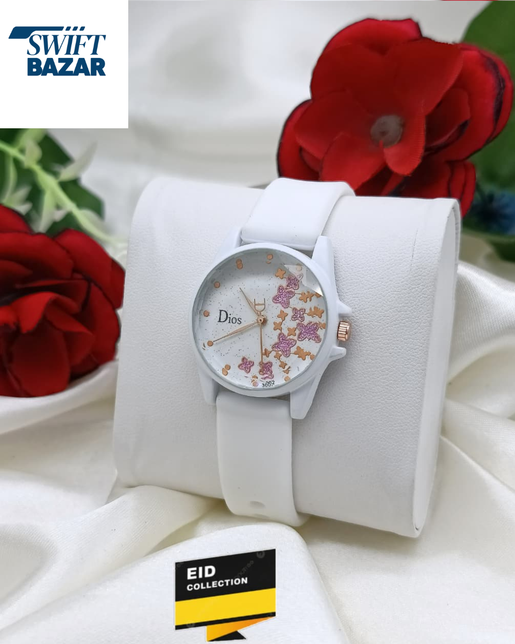 DIOS ORIGINAL PREMIUM QUALITY GIRLS MACHING COLOR WATCH WATERPROOF 🌧️