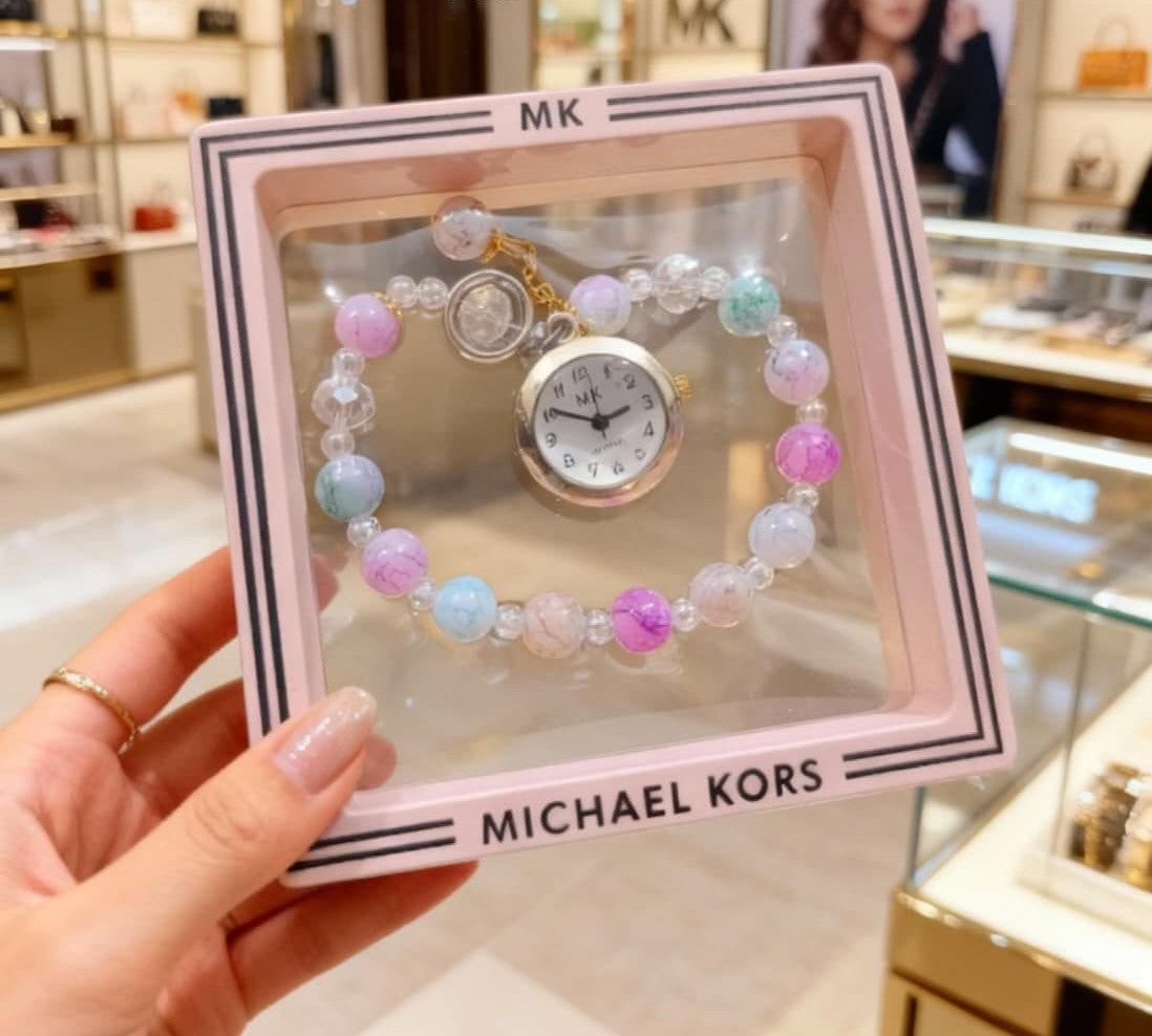 Michael Kors Luxury Crystal Bracelet Watch for Girls ⌚💎